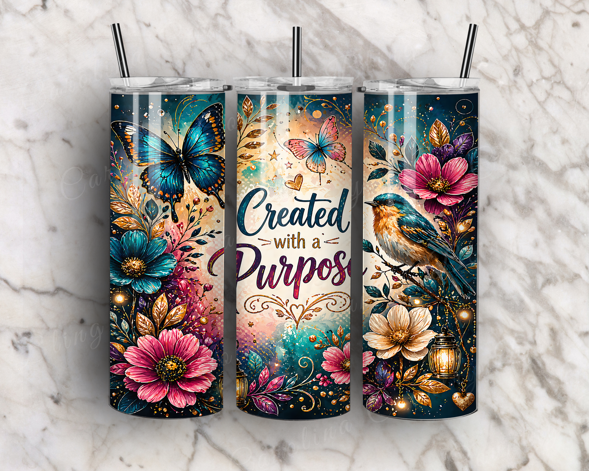 Created with a Purpose - Tumbler