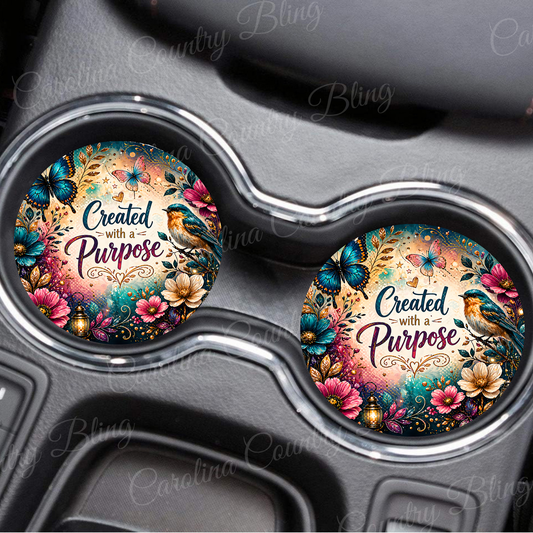 Created with a Purpose – Car Coasters