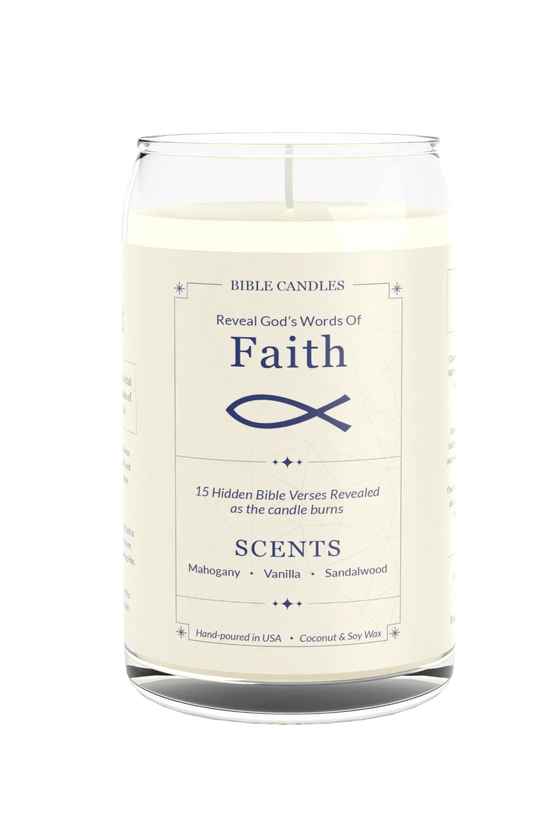 Faith Bible Candle - Illuminate Your Spirit