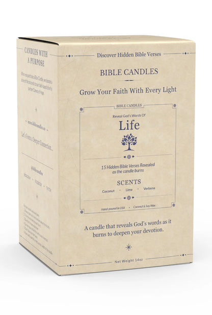 Life Christian Candle - Coconut Lime Verbena