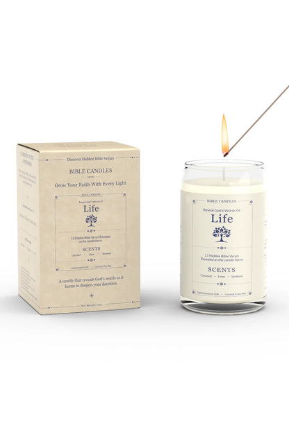 Life Christian Candle - Coconut Lime Verbena