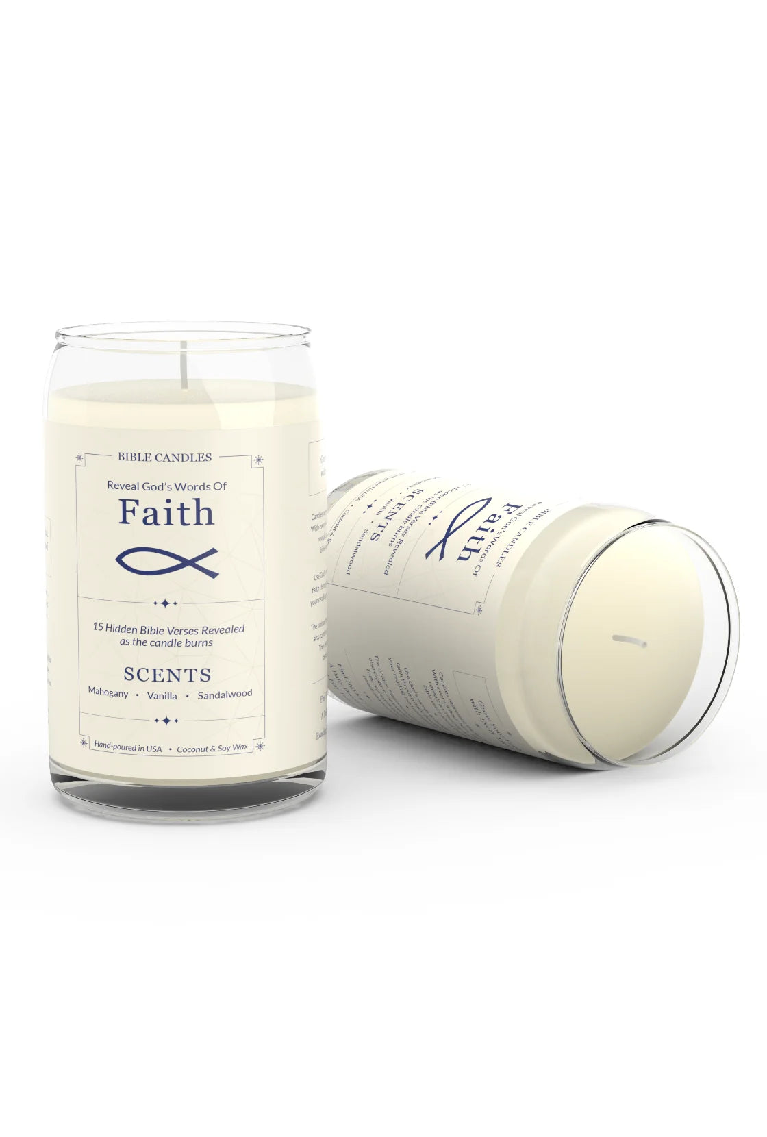Faith Bible Candle - Illuminate Your Spirit