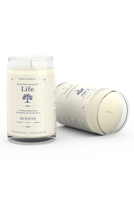 Life Christian Candle - Coconut Lime Verbena