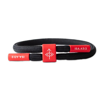 Face the Storm Isaiah 43:2 bracelet