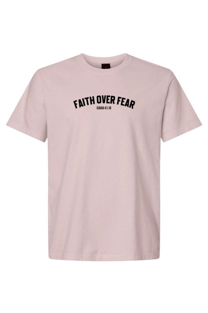 Faith Over Fear Unisex Garment-Dyed Tee