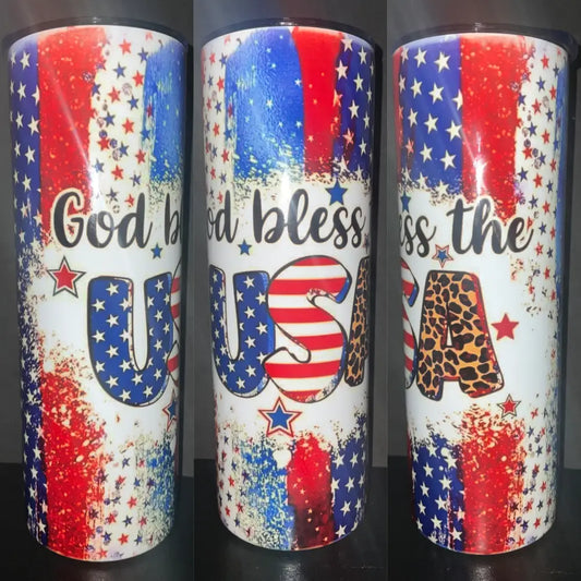 God Bless The USA – Tumbler
