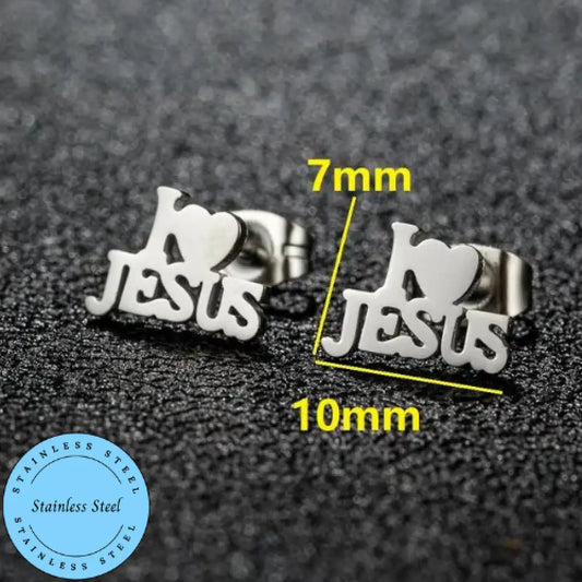 I Love Jesus – Earrings