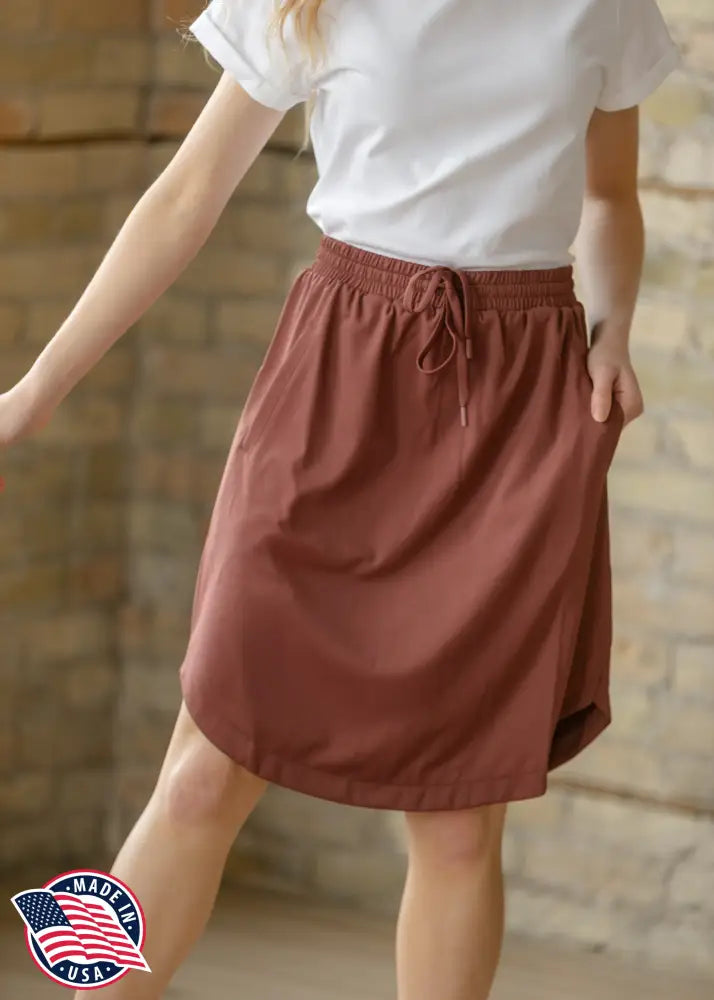 Kenedi Mulberry Athletic Sport Skirt IC Skirts