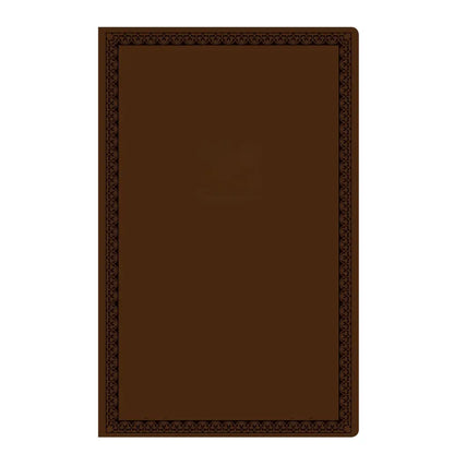 NIV Standard Size Thinline Holy Bible Small Print Brown Bible