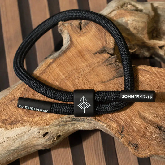 Serve Selflessly John 15:12-13 bracelet
