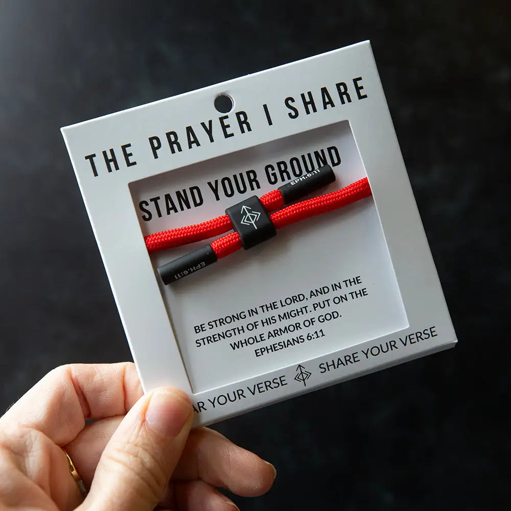 Stand Your Ground Ephesians 6:11 bracelet