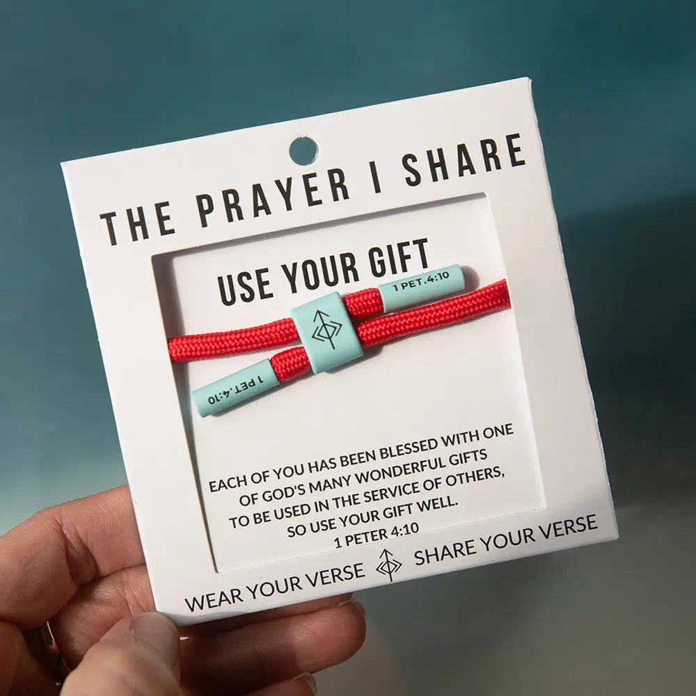 Use Your Gift 1 Peter 4:10 bracelet